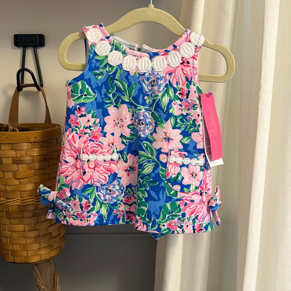 NWT Lily Pulitzer Baby Dress with bloomers